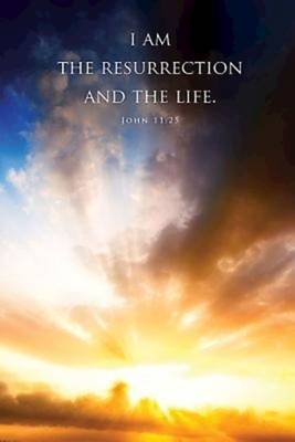 Picture of I Am the Resurrection Funeral Bulletin (Pkg of 50)