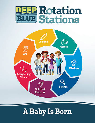 Picture of Deep Blue Rotation Stations: A Baby Is Born - Entire Unit Download