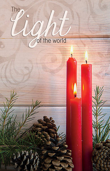 Picture of Light of the World Christmas Legal Size Bulletin