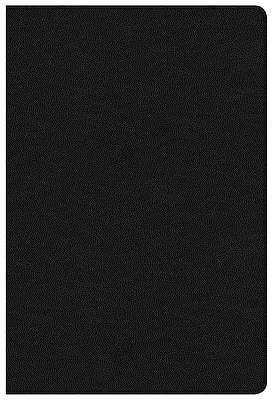 Picture of NKJV Large Print Ultrathin Reference Bible, Premium Black Genuine Leather