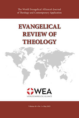 Picture of Evangelical Review of Theology, Volume 49, Number 1