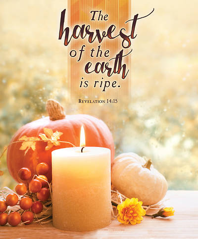 Picture of Harvest of Earth Thanksgiving Legal Size Bulletin