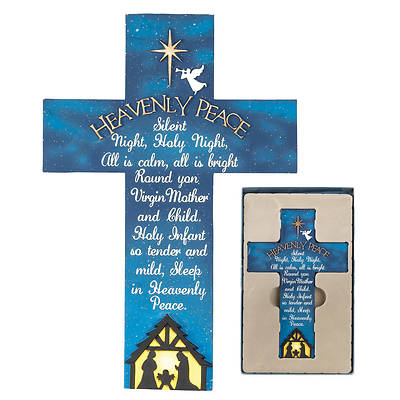Picture of Wall Cross Sleep Heavenly Peace 7"X10 3/8"