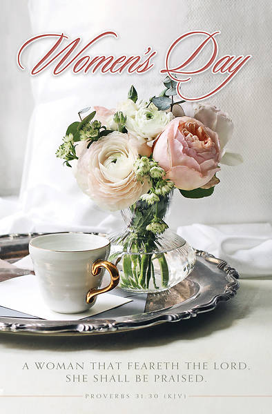 Picture of Women's Day The Woman that Feareth the Lord Bulletin