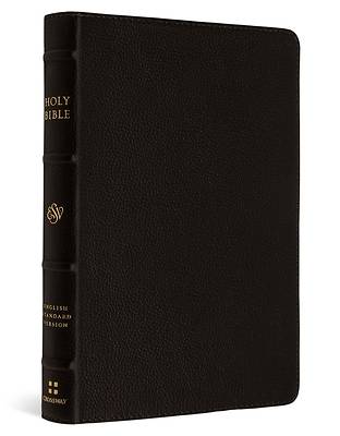 Picture of ESV Compact Bible (Buffalo Leather, Deep Brown)