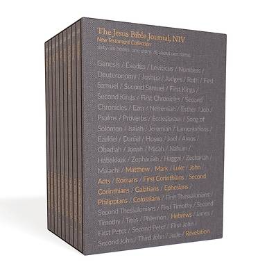 Picture of The Jesus Bible Journal, New Testament Collection, Boxed Set (9-Volume), Niv, Paperback, Comfort Print