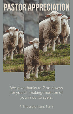 Picture of PKG 100 Pastor Appreciation Remembering Bulletin