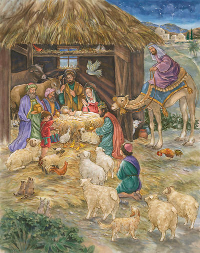 Picture of Adoration Advent Calendar with Envelope