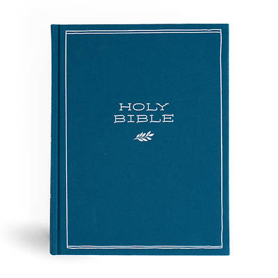 Picture of CSB Illustrator's Notetaking Bible, Large Print Edition, Deep Caribbean Blue Cloth Over Board