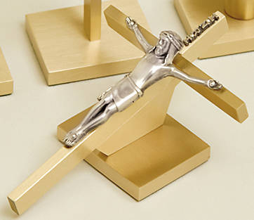 Picture of Koleys K27 Solid Brass Crucifix