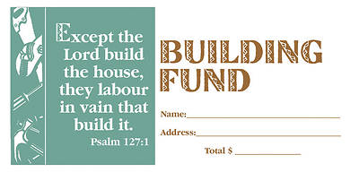 Picture of Building Fund Offering Envelope - Bill Size Offering Envelope - Bill Size