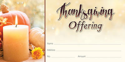 Picture of Harvest of Earth Thanksgiving Offering Envelope