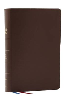 Net Bible, Full Notes Edition (Net, Brown Genuine Leather, Comfort Print, Thumb Indexed)
