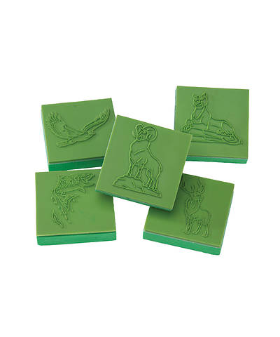 Picture of Vacation Bible School VBS 2021 Rocky Railway Bible Buddy Stampers (set of 5)