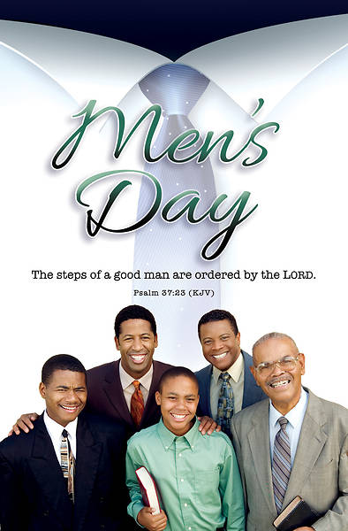 Men's Day The Steps of a Good Man Bulletin