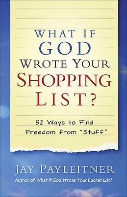 Picture of What If God Wrote Your Shopping List? - eBook [ePub]
