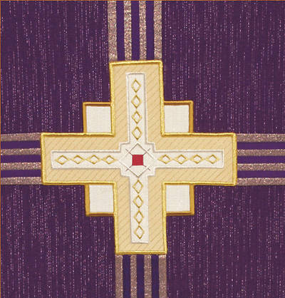 Picture of Abbott Hall Kingdom Cross N2449B Lectern Scarf