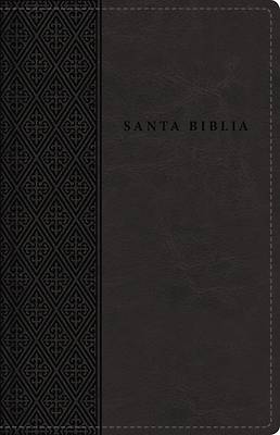 Picture of Rvr60 Santa Biblia, Letra Grande, Tamaño Compacto, Leathersoft, Negro, Edición Letra Roja, Con Índice