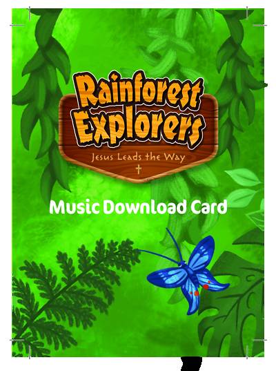 Picture of Vacation Bible School VBS 2021 Rainforest Explorers Music Download Card