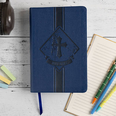 Picture of KJV Kids Bible, Royal Blue Leathertouch