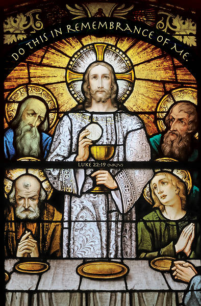 Picture of In Remembrance of Me Communion Regular Size Bulletin