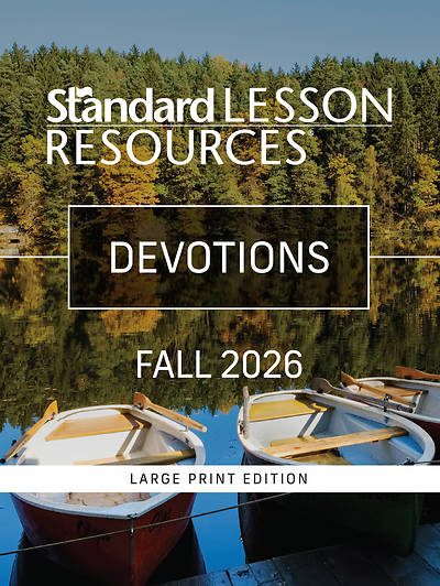 Picture of Standard Lesson Quarterly Adult Devotions Large Print Fall