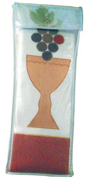 Picture of Clear Vinyl Stole Pouch 16" x 6"