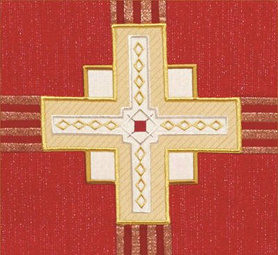 Picture of Abbott Hall Kingdom Cross N2549B Lectern Scarf