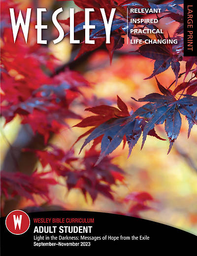 Picture of Wesley Adult Student Large Print Fall 2023