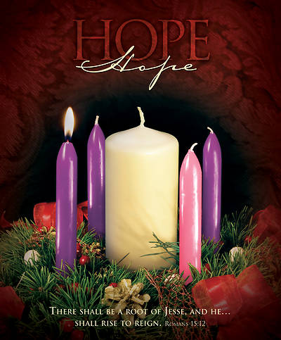 Picture of Hope Advent Week 1 Legal Size Bulletin