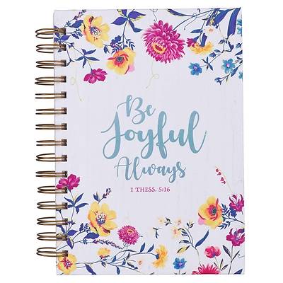 Picture of Journal Wirebound Large Be Joyful