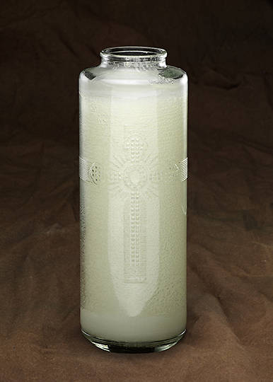 Picture of 8 Day Sanctuary 51% Beeswax Candle Package of 12