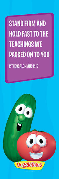 Picture of VeggieTales Stand Firm 2' x 6' Vinyl Banner