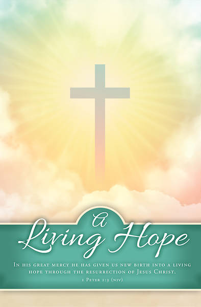 A Living Hope Easter Regular Size Bulletin