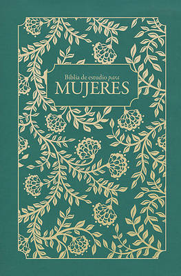 Picture of Rvr 1960 Biblia de Estudio Para Mujeres, Tela Verde