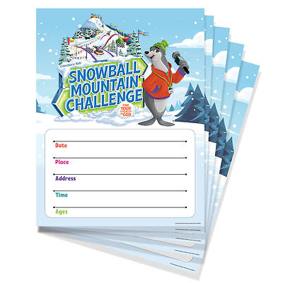 Picture of VBS 2026 Snowball Mountain Challenge Small Promotional Posters (Pkg of 5)