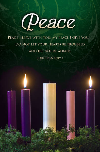 Picture of Peace Advent Week 2 Regular Size Bulletin