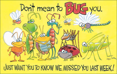 Picture of Bugs Absentee Card