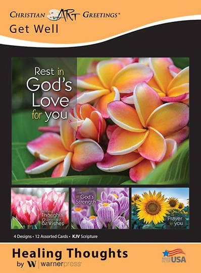 Picture of Healing Thoughts Get Well Box Cards (Box of 12)