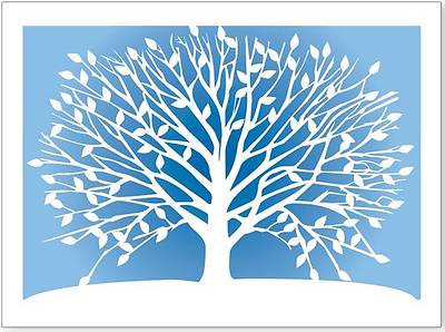Picture of Tree of Life Laser Cut Boxed Note Cards (10 Cards, 11 Envelopes)
