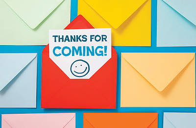 Adult Thanks for Coming Postcards