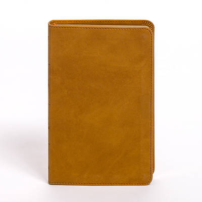 KJV Personal Size Bible, Camel Suedesoft Leathertouch
