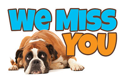 Picture of Postcard - We Miss You - 1 Thessalonians 1:2 (PK 25)