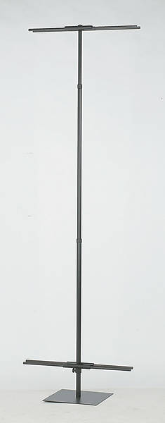 Double-Sided Black Banner Stand