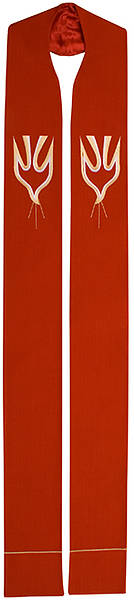 Picture of Abbott Hall Vision Series NS5660 Red Pentecost Stole