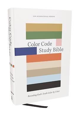 Picture of Color Code Study Bible, Revealing God's Truth Color by Color (Niv, Hardcover, Red Letter, Comfort Print)