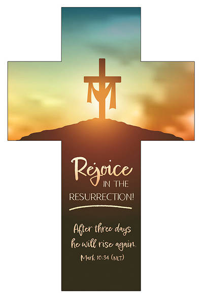 Cross Easter Rejoice Resurrection (non-matching) Bookmark