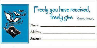 Picture of Freely Given Offering Envelope - Pack of 100