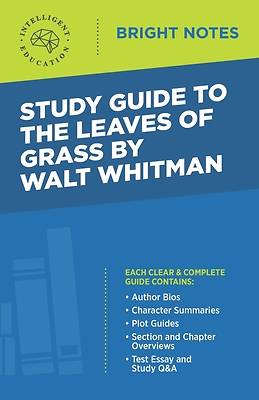 Picture of Study Guide to The Leaves of Grass by Walt Whitman