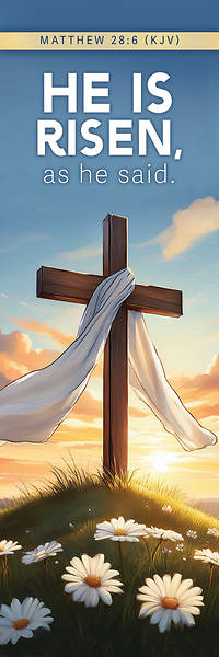 Kids Easter He is Risen (non-matching) Bookmark